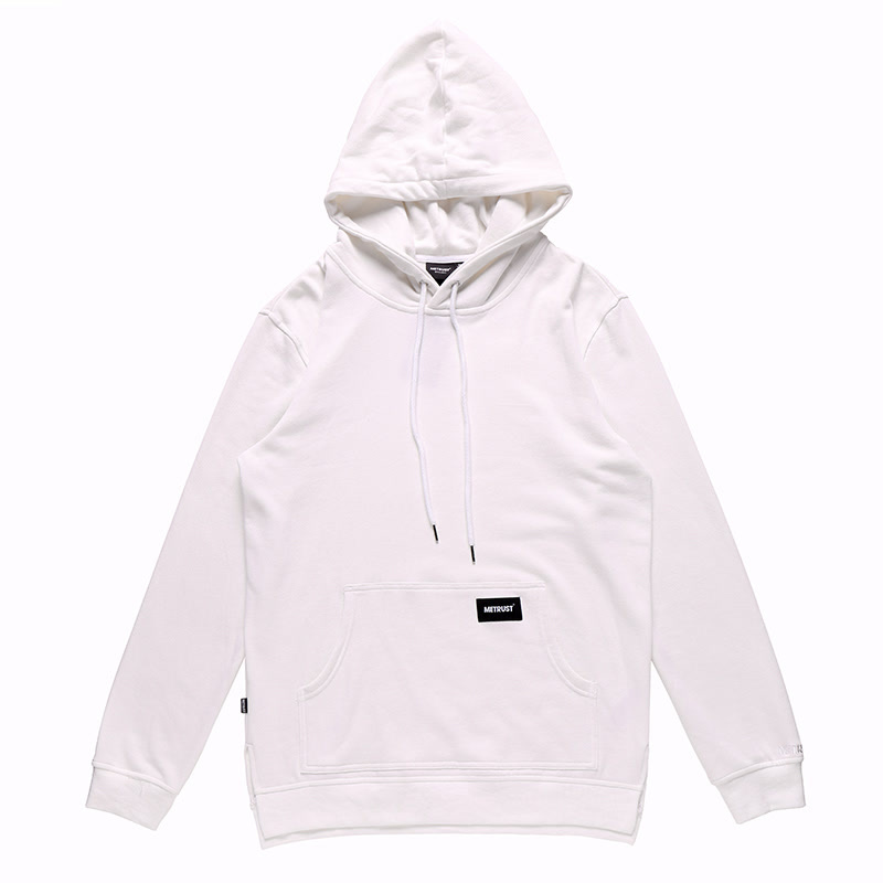 ETRUST纯色基础休闲宽松外套潮薄oversize帽