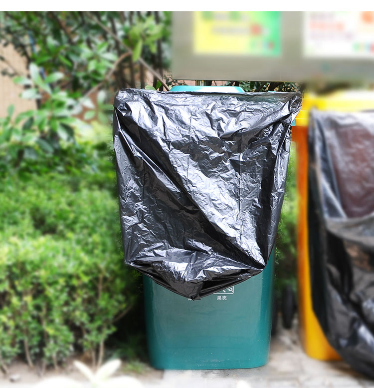 旭包鲜 日本品牌垃圾袋70cm*90cm*15只装 一次性厨房家用办公点段式