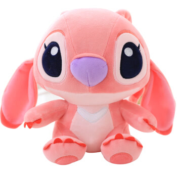 迪士尼disney 清新系列毛绒玩具 生日礼物公仔抱枕 玩偶布娃娃靠垫 9"