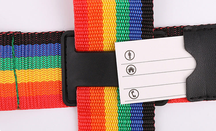 驰动 旅行密码锁行李箱十字打包带拉杆箱绑定